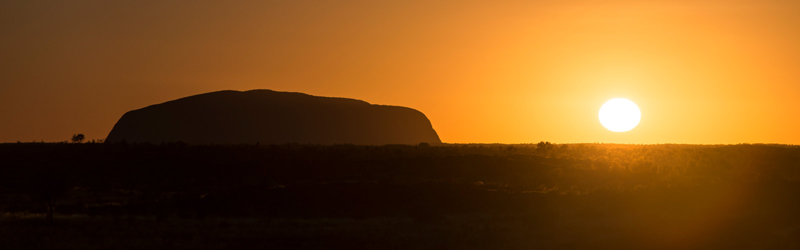 Sunrise and Sunset at Uluru
